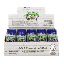 Load image into Gallery viewer, BOLT Pre-workout (Blueberry - Pack of 15 Shot)
