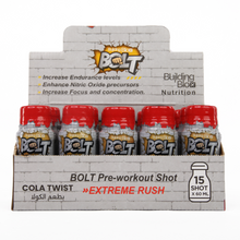 Load image into Gallery viewer, BOLT Pre-workout (COLA - Pack of 15 Shot)
